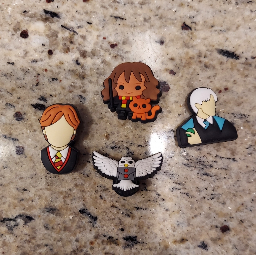 *New - 4 Pieces* Harry Potter Jibbitz
